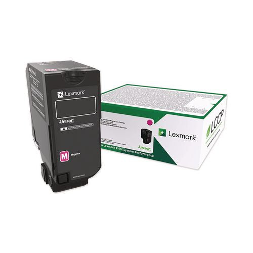 Image of Lexmark 74C00MG 74c00mg Return Program Toner, 3,000 Page-Yield, Magenta