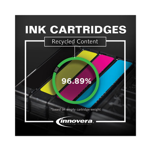 Image of Innovera® IVR934XLB Remanufactured Black High-Yield Ink, Replacement for 934XL (C2P23AN), 1,000 Page-Yield