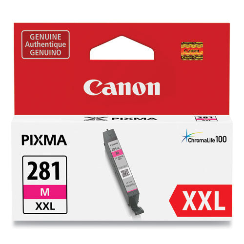 Image of Canon® 1981C001 1981c001 (cli-281xxl) Chromalife100 Ink, Magenta