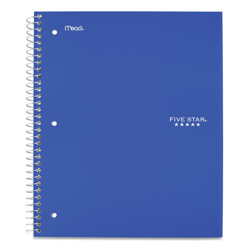Image of Five Star® 51016 Wirebound Notebook, 5-Subject, Wide/Legal Rule, Randomly Assorted Cover Color, (200) 10.5 x 8 Sheets