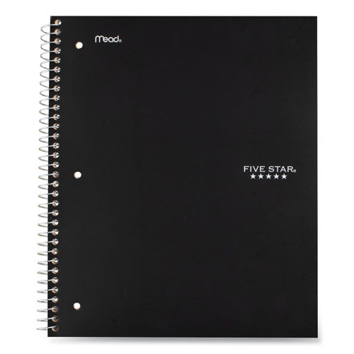 Image of Five Star® 51016 Wirebound Notebook, 5-Subject, Wide/Legal Rule, Randomly Assorted Cover Color, (200) 10.5 x 8 Sheets