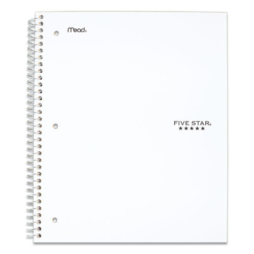 Image of Five Star® 51016 Wirebound Notebook, 5-Subject, Wide/Legal Rule, Randomly Assorted Cover Color, (200) 10.5 x 8 Sheets