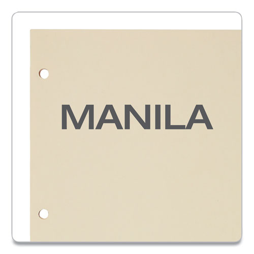 Image of Oxford 13V Write-On Tab Dividers, 5-Tab, 11 X 8.5, Manila, 20 Sets