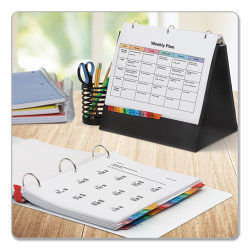 Image of Cardinal® 60990 Onestep Printable Table Of Contents And Dividers - Double Column, 52-Tab, 1 To 52, 11 X 8.5, White, 1 Set