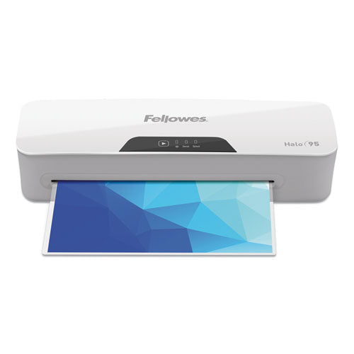 Image of Fellowes® 5753001 Halo Laminator, Two Rollers, 9.5" Max Document Width, 5 Mil Max Document Thickness