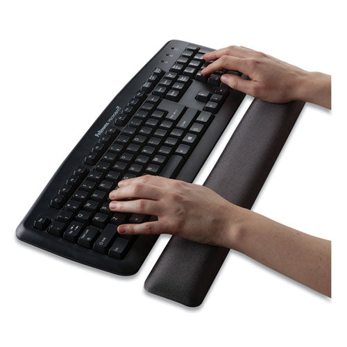 Image of Fellowes® 91737 Gel Keyboard Wrist Rest, 18.5 x 2.75, Graphite