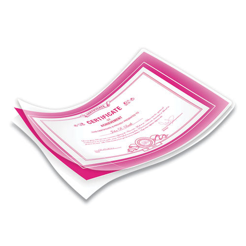 Image of Fellowes® 52042 Laminating Pouches, 10 Mil, 9" X 11.5", Gloss Clear, 50/pack