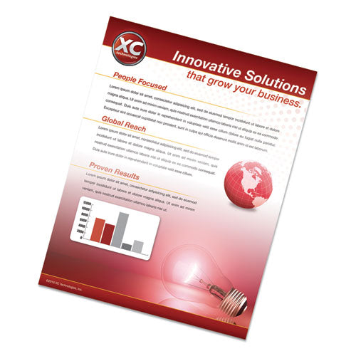 Image of Fellowes® 52041 Laminating Pouches, 7 Mil, 9" X 11.5", Gloss Clear, 100/pack