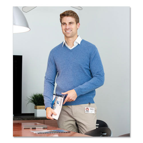 Image of Fellowes® 52033 Laminating Pouches, 5 Mil, 3.88" X 2.63", Gloss Clear, 25/pack