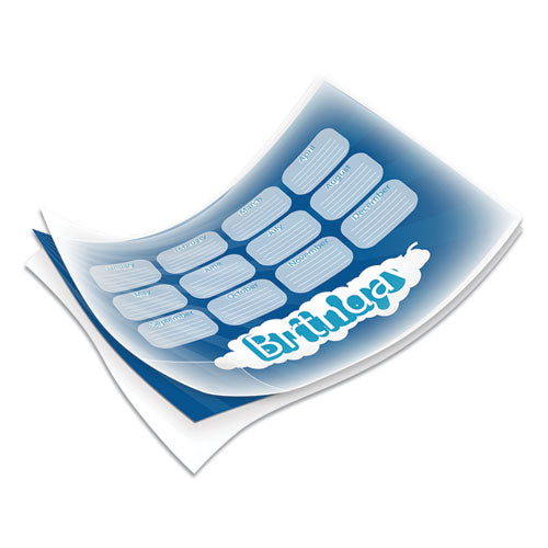 Image of Fellowes® 52041 Laminating Pouches, 7 Mil, 9" X 11.5", Gloss Clear, 100/pack