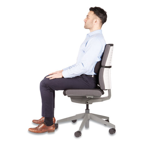 Image of Fellowes® 9190701 Lumbar Back Support, 12 X 3.13 X 5.19, Black