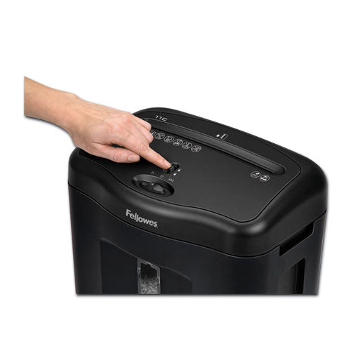 Image of Fellowes® 11C Powershred 11c Cross-Cut Shredder, 11 Manual Sheet Capacity