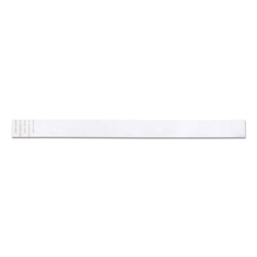 Image of SICURIX® 85070 Security Wristbands, Sequentially Numbered, 10" x 0.75", Yellow, 100/Pack