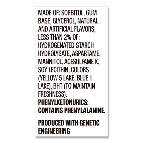 Image of Wrigley'sÂ® 5 Gum, Spearmint Rain, 15 Sticks/pack, 10 Packs/box