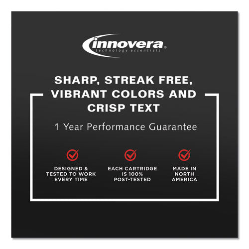 Image of InnoveraÂ® Remanufactured Yellow High-Yield Ink, Replacement for LC103Y, 600 Page-Yield