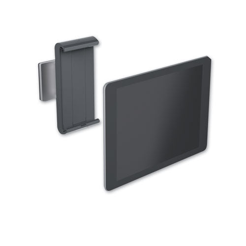 Image of Durable® 893323 Wall-Mounted Tablet Holder, Silver/charcoal Gray