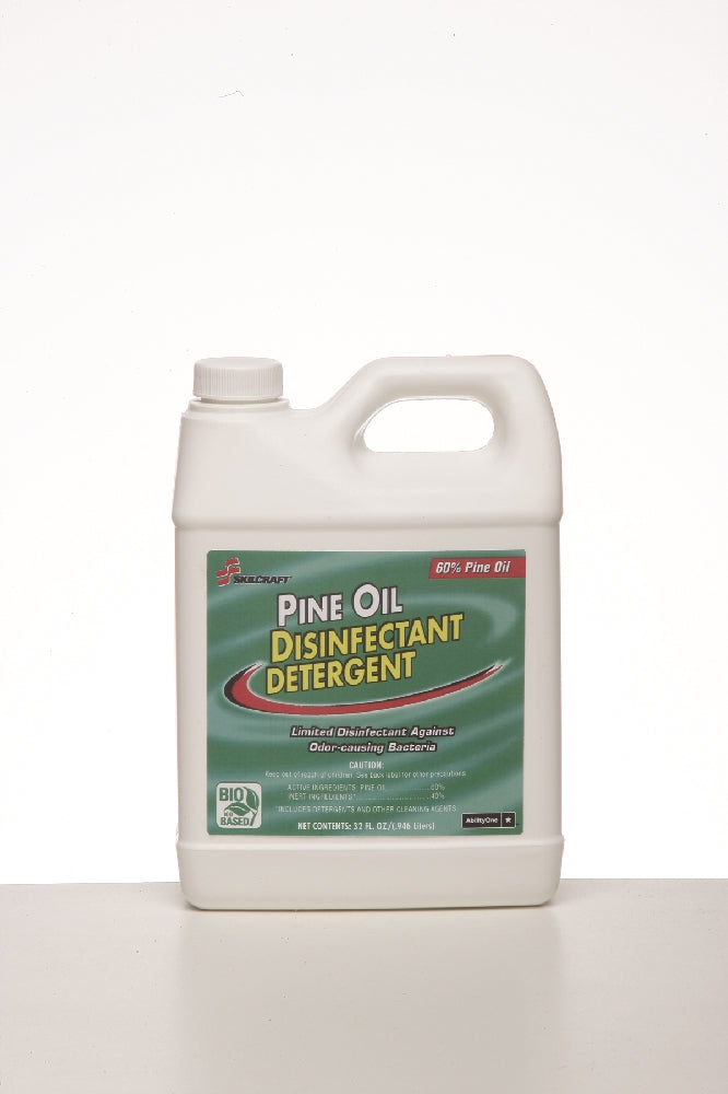 Image of SKILCRAFT® Pine Oil Disinfectant Detergent, 1 Quart Bottle
