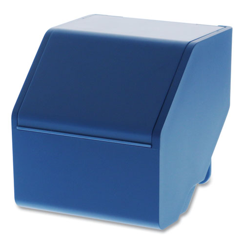 Image of Bostitch® KT-CUP-BLUE Konnect Desktop Organizer Short Storage Bin, 3.4" x 3.5" x 3.5", Blue