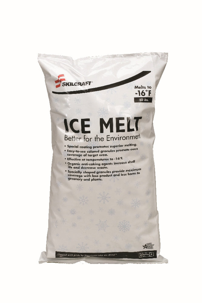 Image of SKILCRAFT® Ice Melt, 50 lb Bag