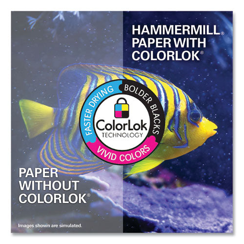 Image of Hammermill® 105190 Copy Plus Print Paper, 92 Bright, 20 lb Bond Weight, 8.5 x 11, White, 500 Sheets/Ream, 8 Reams/Carton