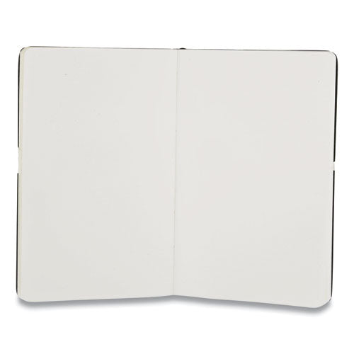 Image of Moleskine® 705038 Cahier Journal, 1-Subject, Narrow Rule, Black Cover, 10 x 7.5 Sheets, 3/Pack