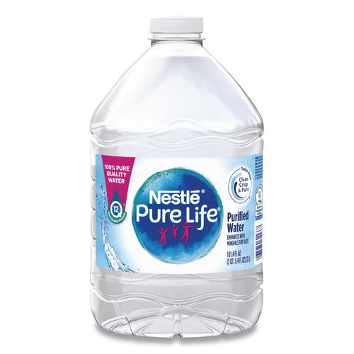Image of Nestle Waters® 12386172 Pure Life Purified Water, 101.4 Oz Bottle, 6/pack