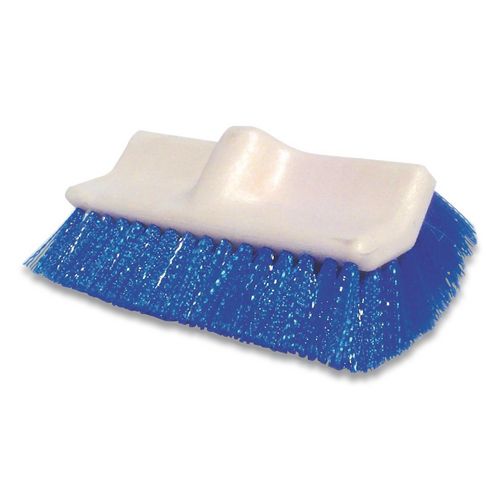 Image of O'DellÂ® Synthetic Fiber Scrub Brush, Blue Synthetic Bristles, 10" Brush