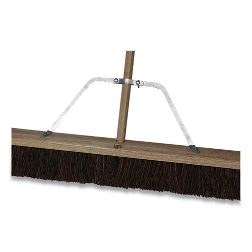 Image of O'Dell® L100 Push Broom Handle Brace, Metal, Large, Fits 36" Blocks