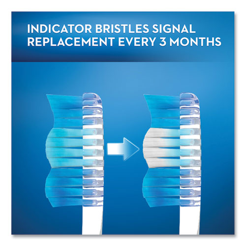 Image of Oral-BÂ® Indicator Contour Clean Soft Toothbrush, Blue