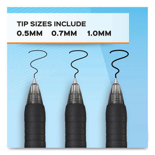 Image of Paper Mate® 2095469 Profile Gel Pen, Retractable, Medium 0.7 Mm, Assorted Ink And Barrel Colors, 4/pack
