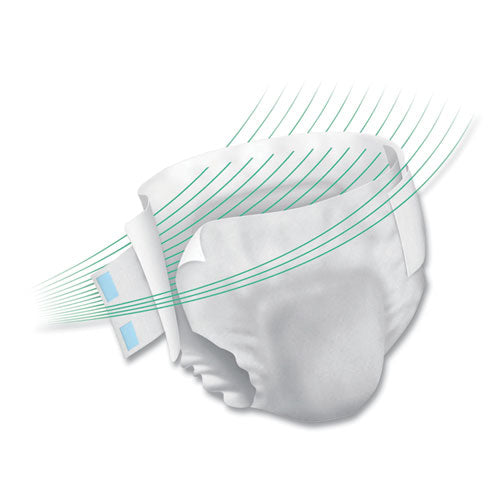 Image of Prevail® PFNG-012 Per-Fit360 Degree Briefs, Maximum Plus Absorbency, Size 1, 26" To 48" Waist, 96/carton