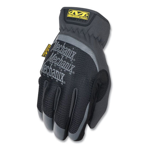 Image of Mechanix Wear® MFF-05-010 FastFit Work Gloves, Large, Black/Gray, Pair