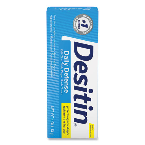 Image of Desitin® 00301 Daily Defense Baby Diaper Rash Cream With Zinc Oxide, 4 Oz Tube