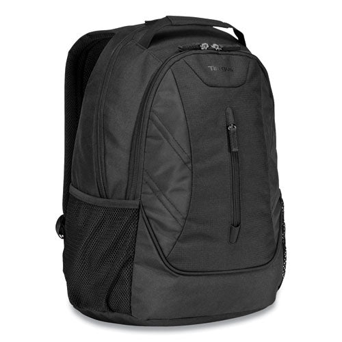 Image of TargusÂ® Ascend Backpack, Fits Devices Up to 16", Polyester, 12.5 x 7 x 18.6, Black