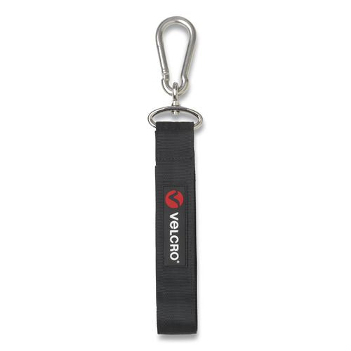 Image of VELCRO® Brand VEL-30134-USA Easy Hang Strap, Large, Black/silver