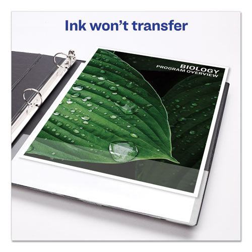 Image of Avery® 27253 Durable Non-View Binder With Durahinge And Slant Rings, 3 Rings, 1" Capacity, 11 X 8.5, Green