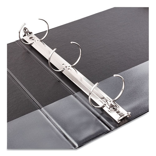 Image of Avery® 03401 Economy Non-View Binder With Round Rings, 3 Rings, 1.5" Capacity, 11 X 8.5, Black, (3401)