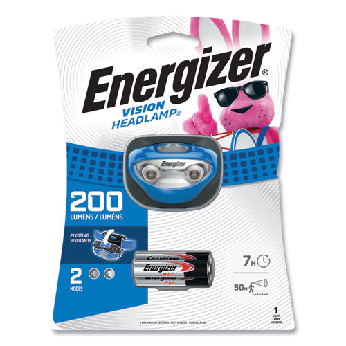 Image of Energizer® HDA32E Led Headlight, 3 Aaa Batteries (included), Blue
