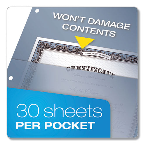 Image of CardinalÂ® Poly 1-Pocket Index Dividers, 8-Tab, 11 x 8.5, Assorted