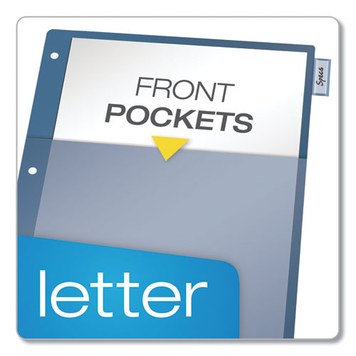 Image of CardinalÂ® Poly 1-Pocket Index Dividers, 8-Tab, 11 x 8.5, Assorted