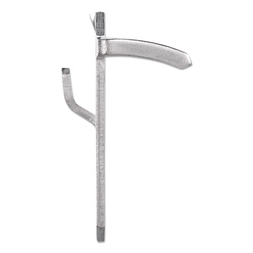 Image of 3M 3PH25M4ES Claw Drywall Picture Hanger, Stainless Steel, 25 lb Capacity, 4 Hooks and 4 Spot Markers,