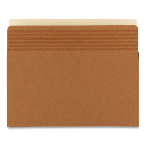 Image of Smead 73209 Easy Grip Pockets, 5.25" Expansion, Letter Size, Redrope, 10/box