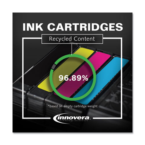 Image of Innovera® IVRLC203BK Remanufactured Black High-Yield Ink, Replacement for LC203BK, 550 Page-Yield