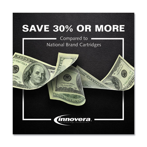 Image of InnoveraÂ® Remanufactured Black/Tri-Color Ink, Replacement for 62 (N9H64FN), 200/165 Page-Yield