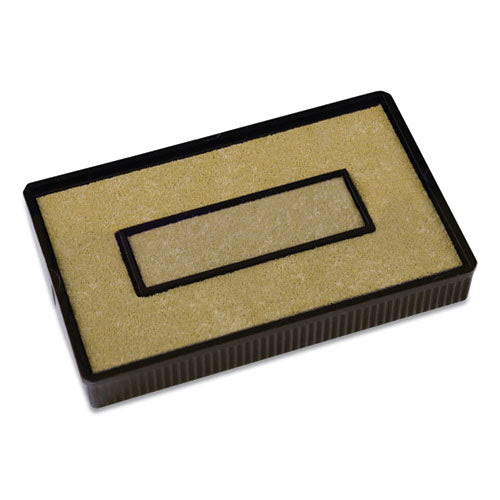 Image of Offistamp® 034515 Un-Inked Replacement Pad for Self-Inking Stamps, Two-Color, Compatible with All Ink Colors, 1.88" x 1.13", 3/Pack