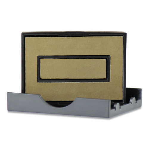 Image of Offistamp® 034515 Un-Inked Replacement Pad for Self-Inking Stamps, Two-Color, Compatible with All Ink Colors, 1.88" x 1.13", 3/Pack