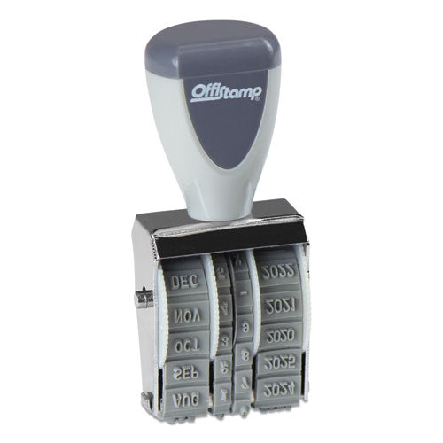 Image of Offistamp® 034516 Traditional Date Stamp, 5 Years, 1" X 0.12"
