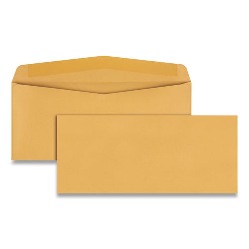Image of Quality Park QUA11562 Kraft Envelope, #14, Commercial Flap, Gummed Closure, 5 X 11.5, Brown Kraft, 500/box
