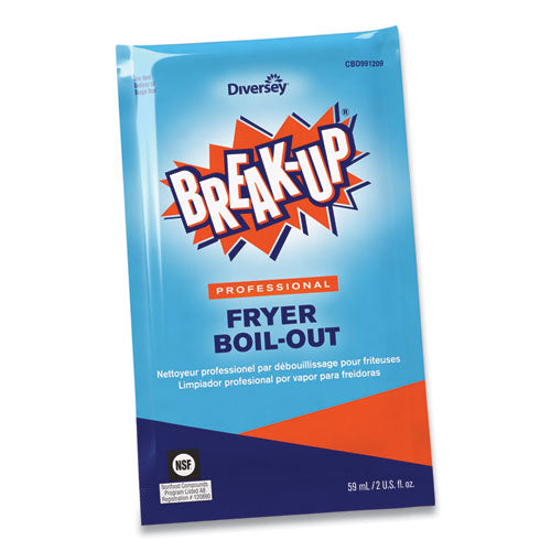 Image of BREAK-UP® CBD991209 Fryer Boil-Out, Ready To Use, 2 Oz Packet, 36/carton