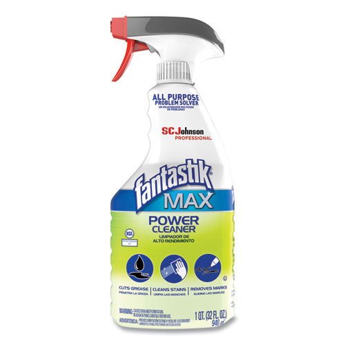 Image of Fantastik® MAX 00054600000380 Power Cleaner, Pleasant Scent, 32 Oz Spray Bottle